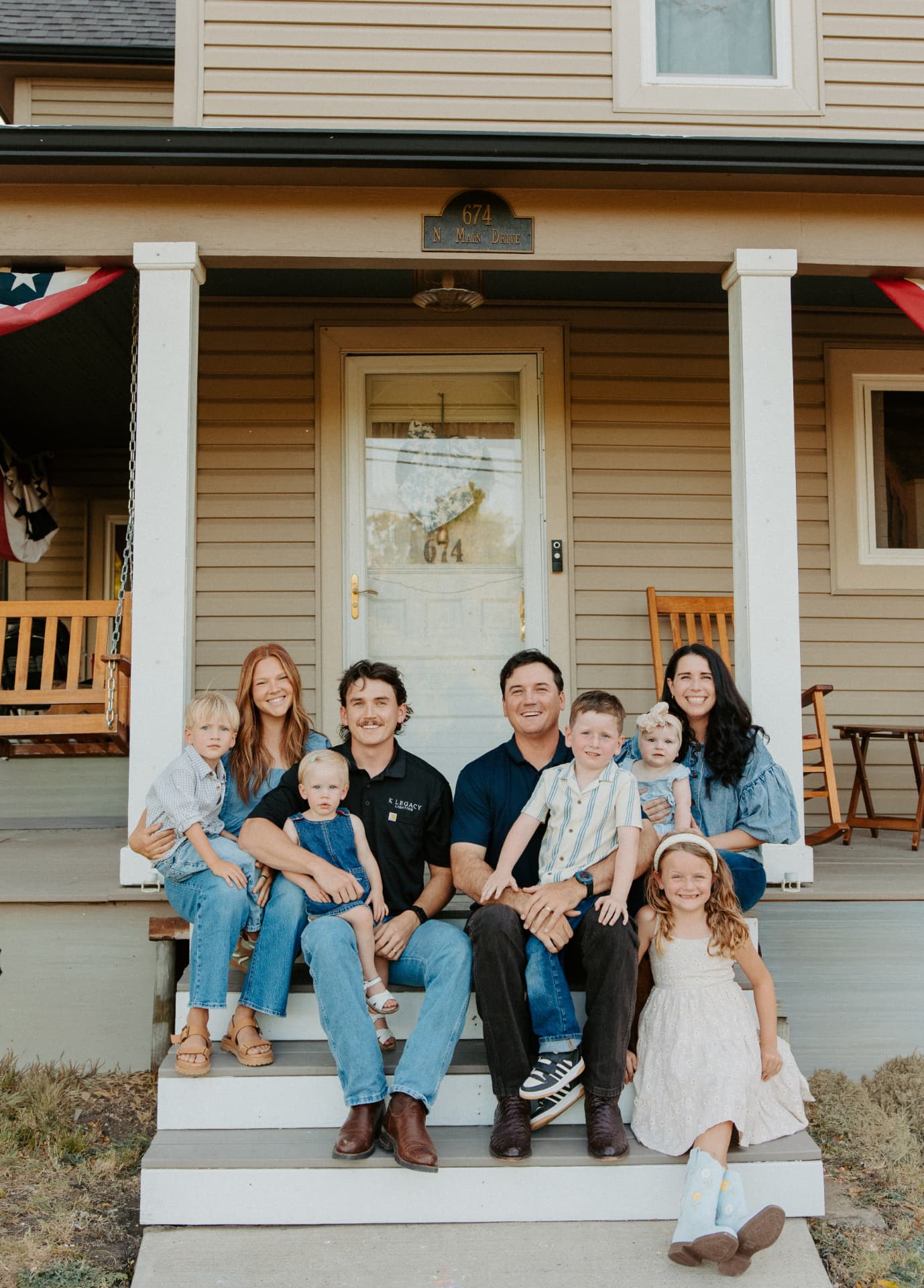 The Knowles family, owners of K Legacy Lighting